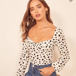 Reformation Reign top sz 4